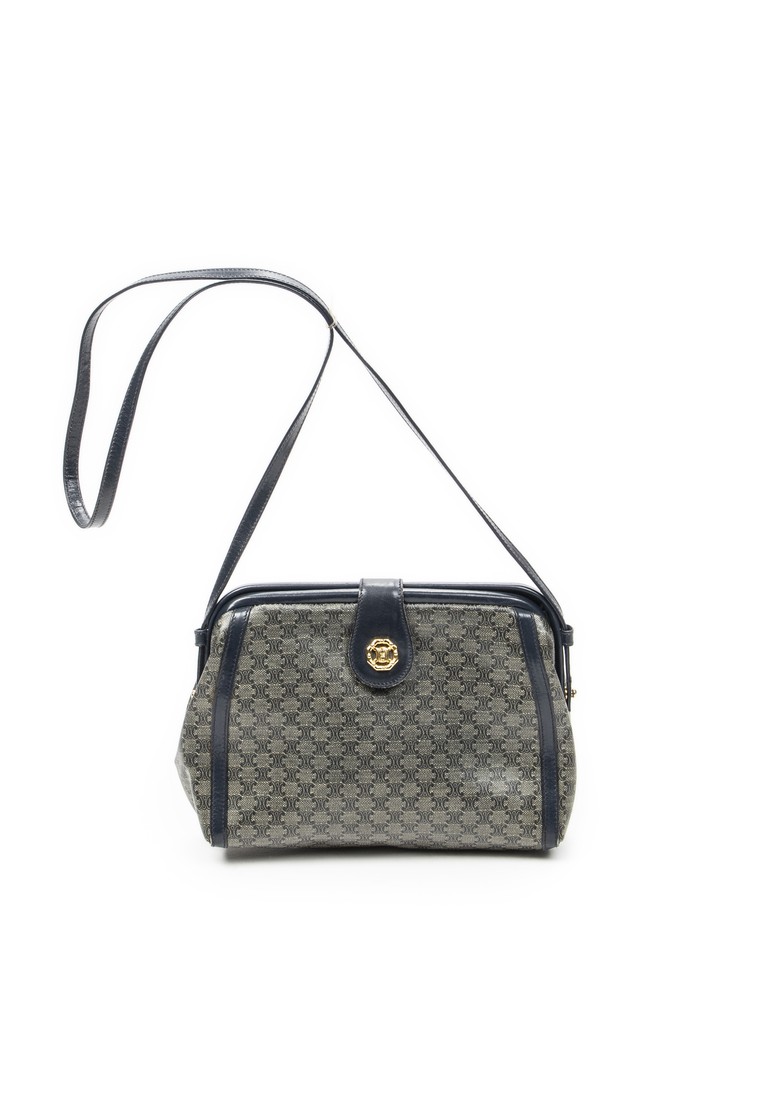 CELINE Pre-Loved Vintage Frame Crossbody