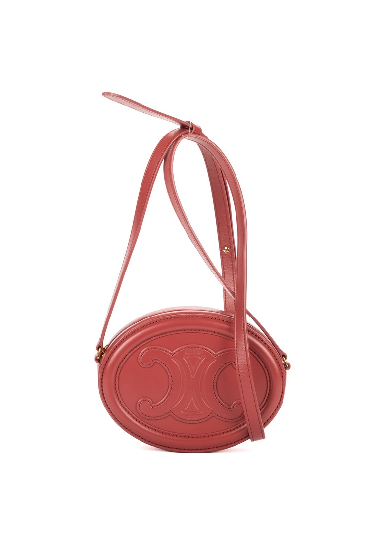 CELINE Pre-Loved Oval Triomphe