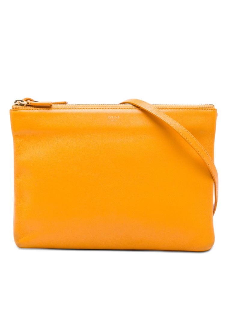 CELINE Pre-Loved Celine Large Lambskin Trio Crossbody