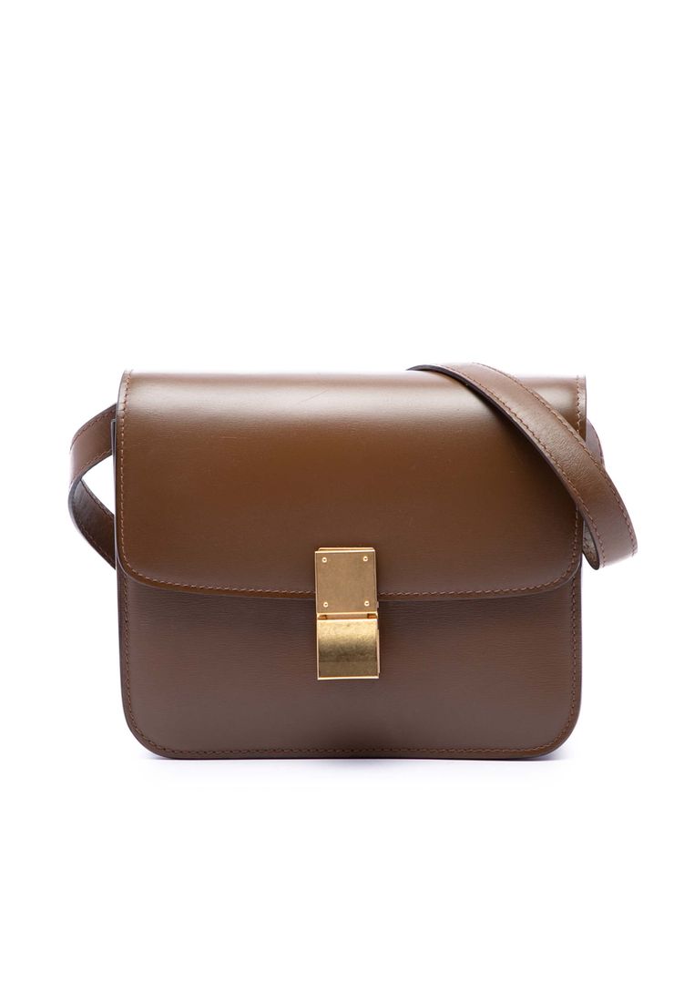 Celine Pre-Loved Celine Teen Calfskin Classic Box