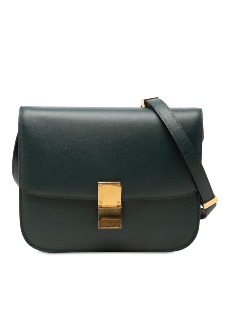 Celine Pre-Loved Celine Medium Calfskin Classic Box