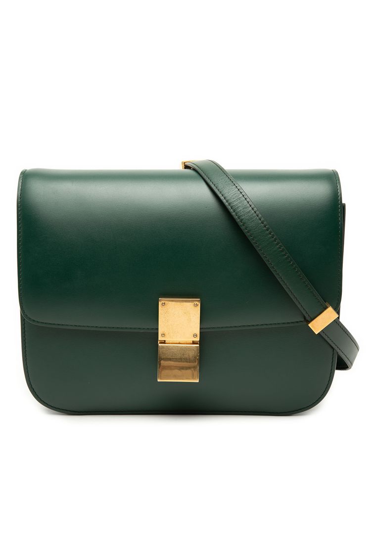 CELINE Pre-Loved Celine Medium Calfskin Classic Box