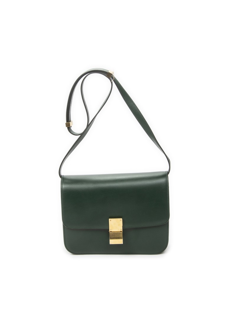 CELINE Pre-Loved Medium Classic Box Crossbody