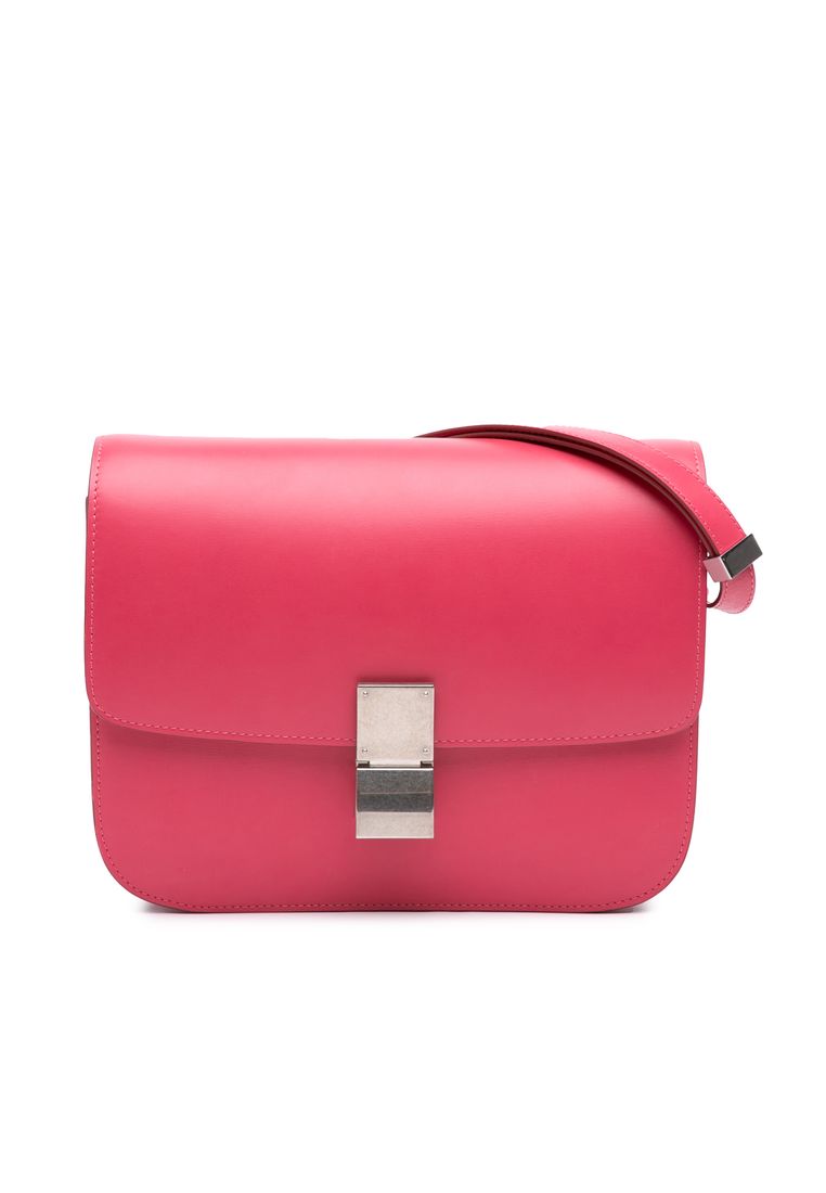 Celine Pre-Loved Celine Medium Calfskin Classic Box