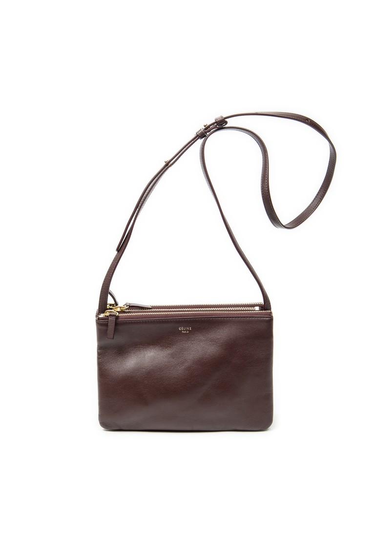 CELINE Pre-Loved Small Trio Crossbody