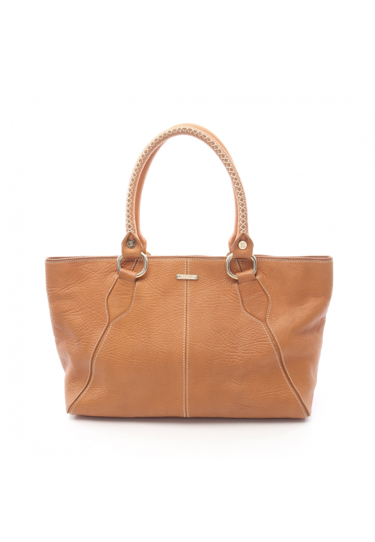 CELINE Pre-Loved Celine Handbag tote bag leather light brown