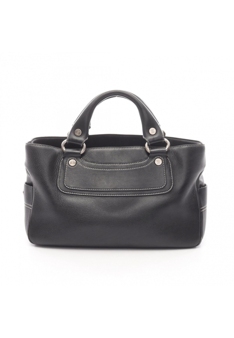 CELINE Pre-Loved Celine boogie bag Handbag leather black