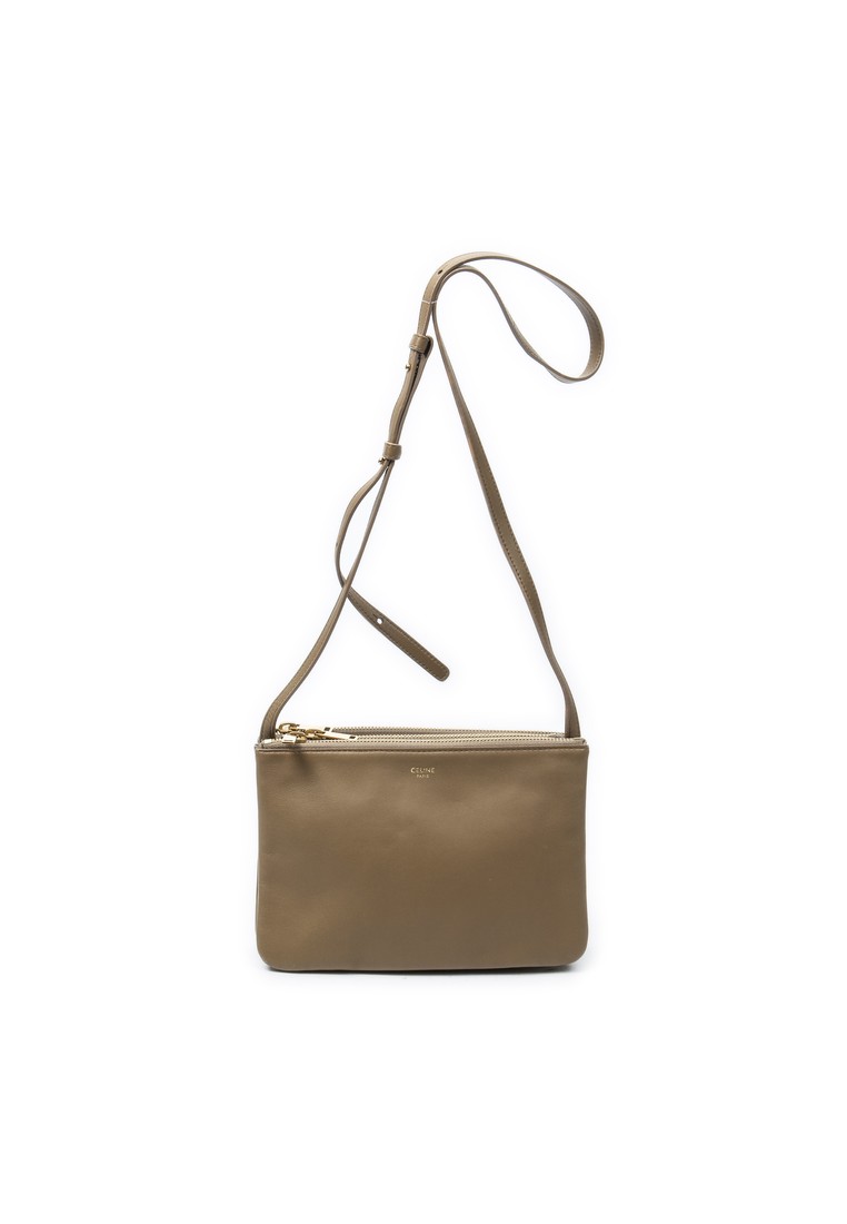 CELINE Pre-Loved Small Trio Crossbody