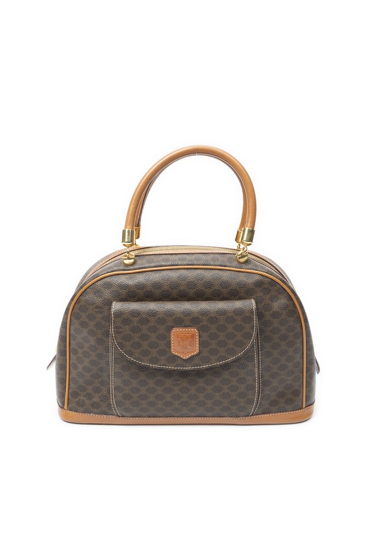 Celine Pre-Loved Vintage Front Pocket Dome Bag