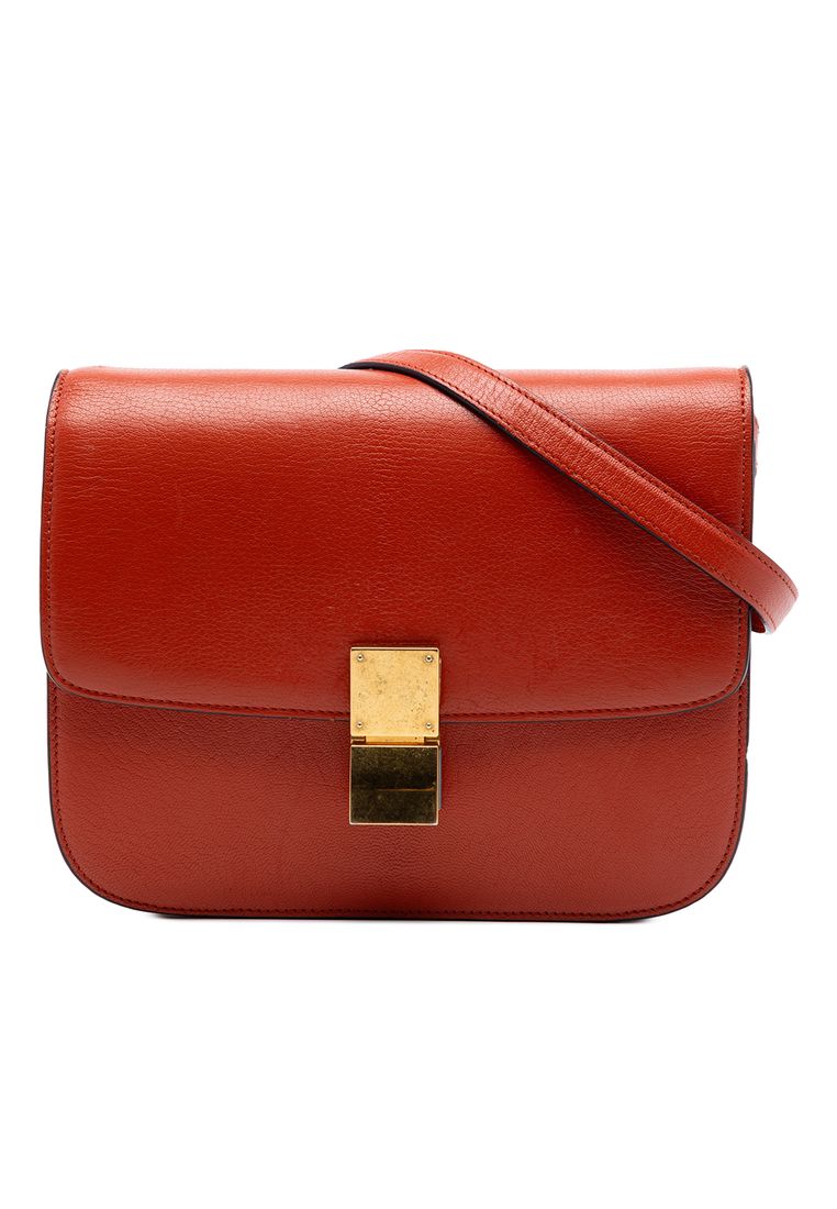 CELINE Pre-Loved Celine Medium Calfskin Classic Box