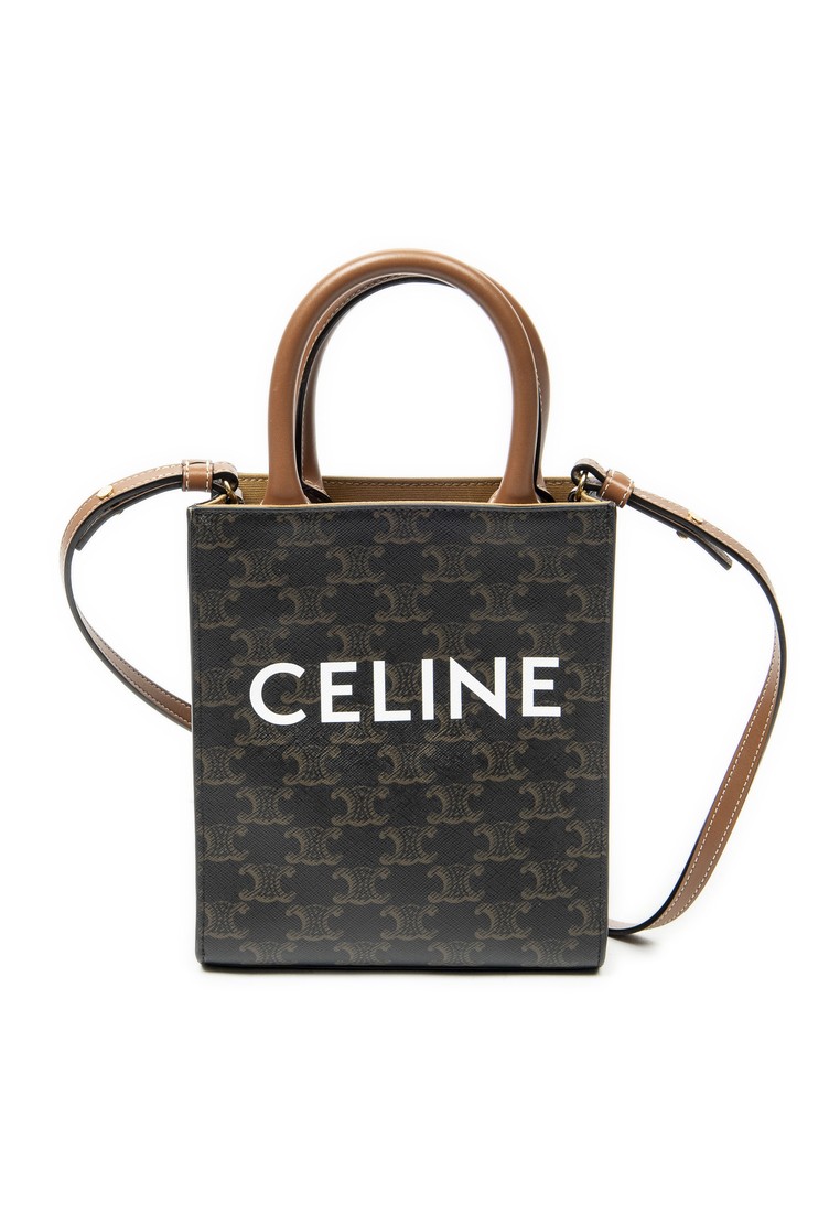 CELINE Pre-Loved Mini Vertical Cabas