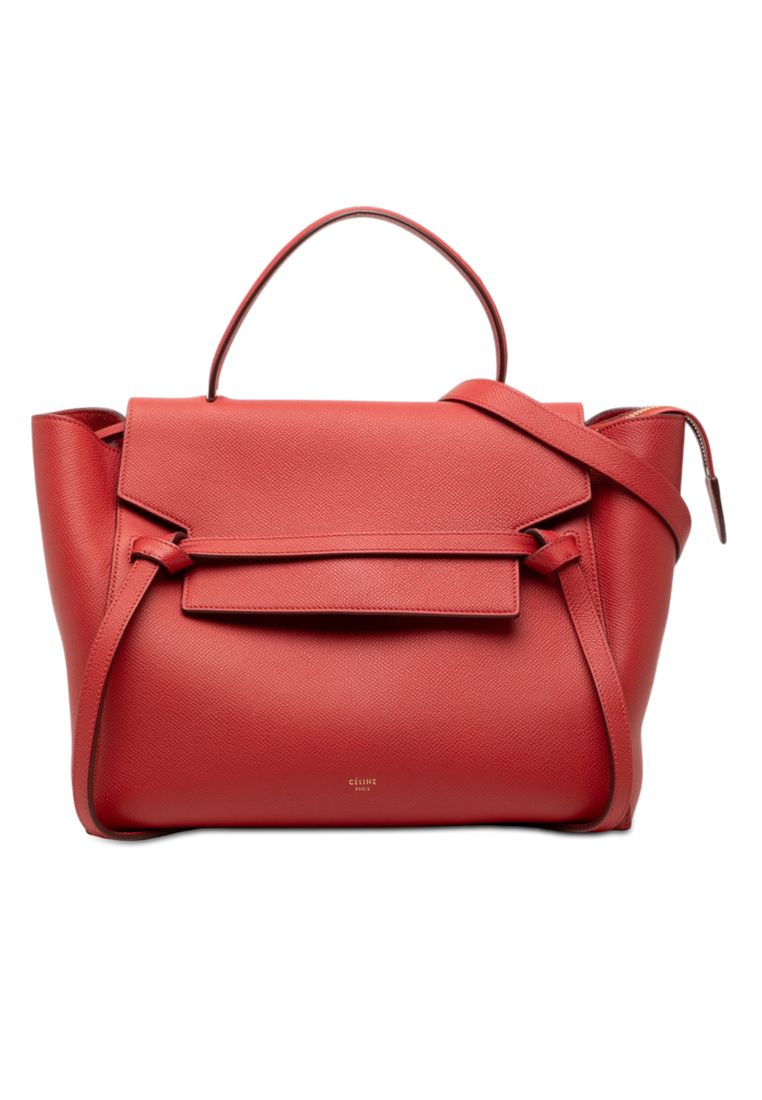 CELINE Pre-Loved Celine Mini Leather Belt Bag Satchel
