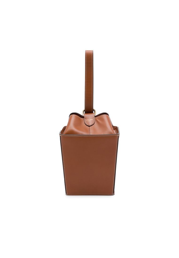 Celine Pre-Loved Celine Leather Strap Box Bag