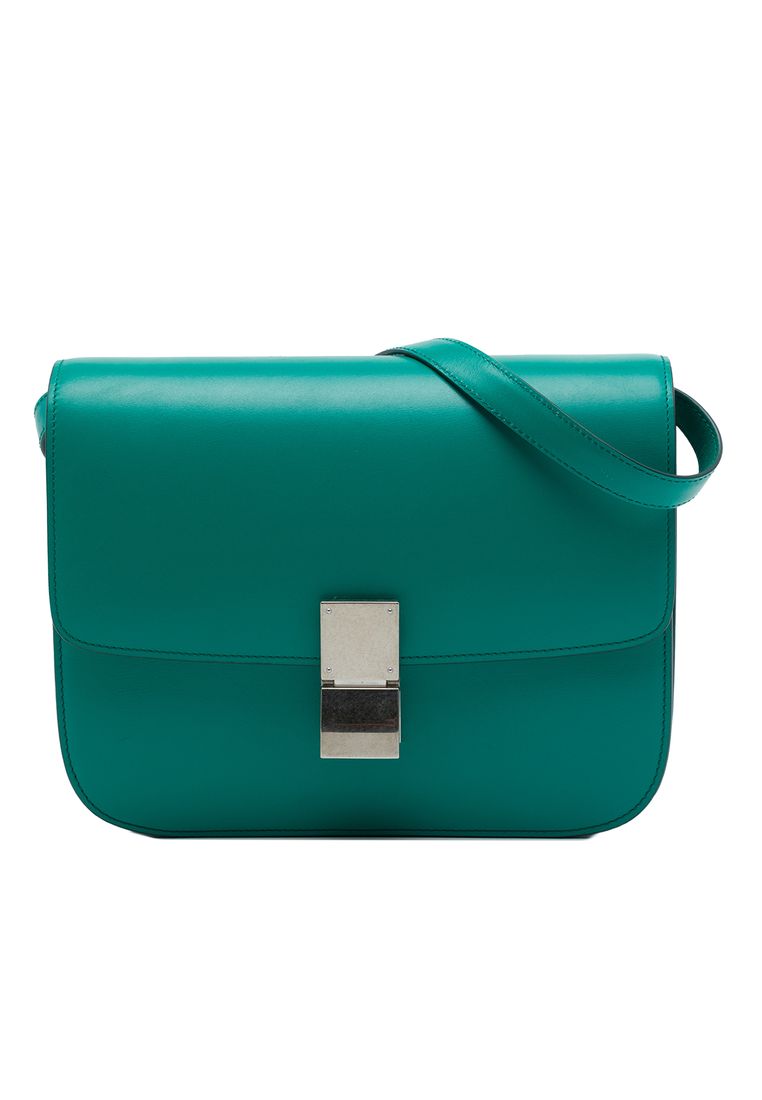 Celine Pre-Loved Celine Medium Calfskin Classic Box