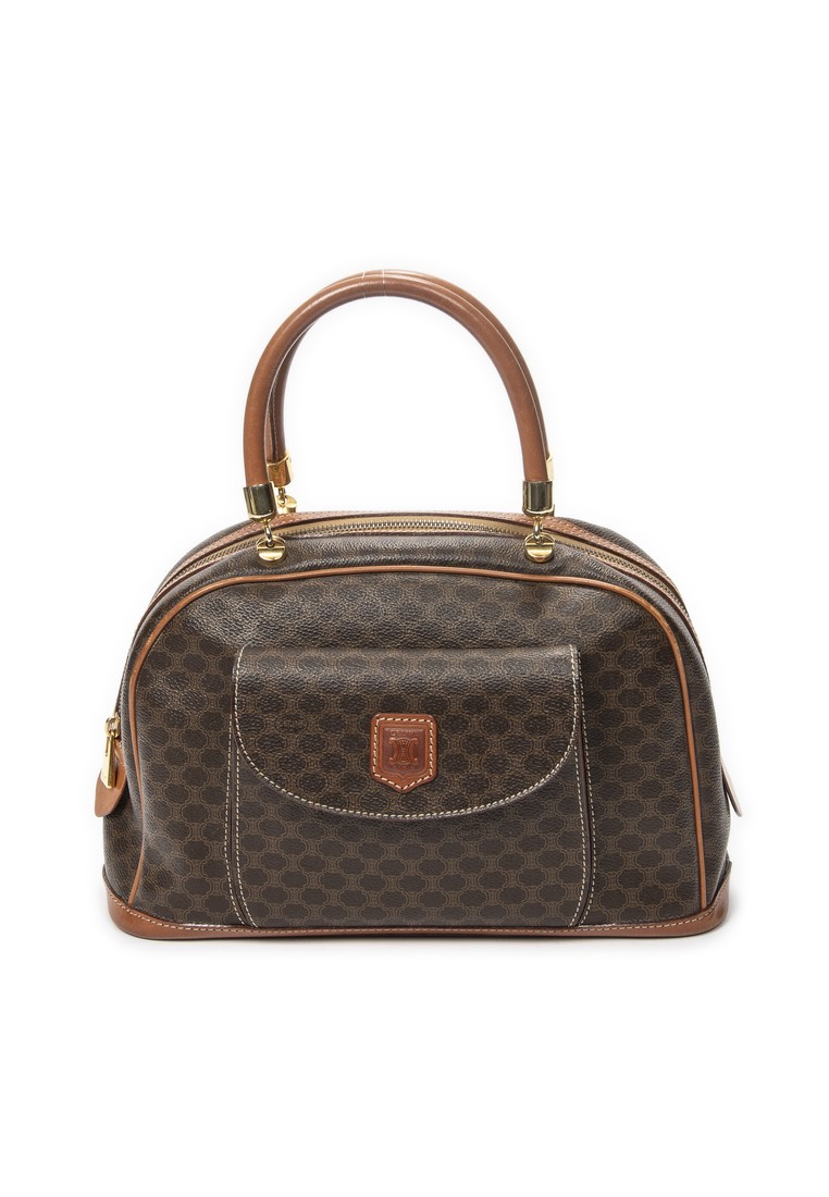 CELINE Pre-Loved Vintage Front Pocket Dome Bag