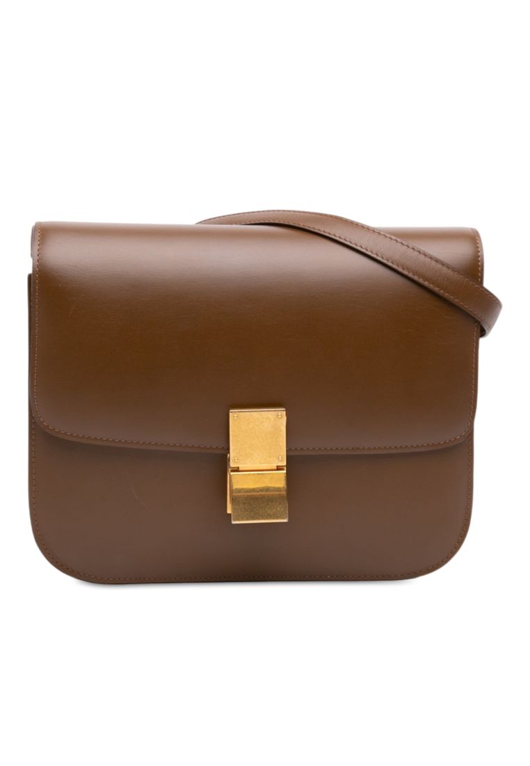Celine Pre-Loved Celine Medium Calfskin Classic Box