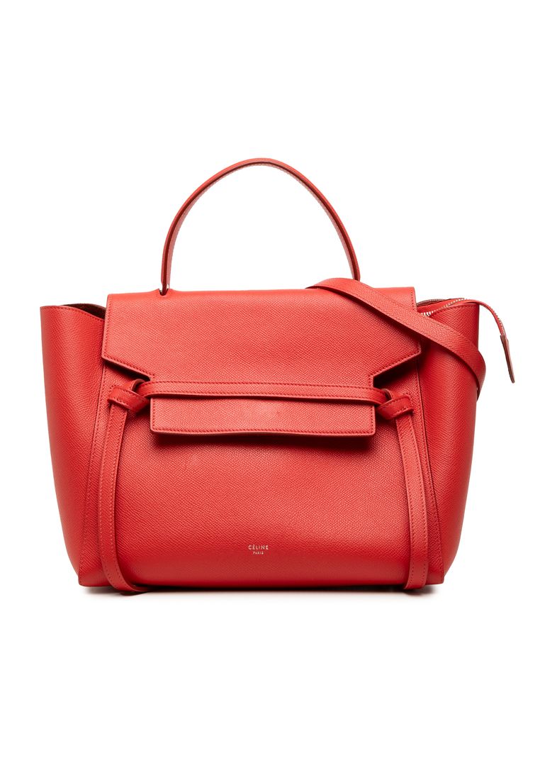 CELINE Pre-Loved Celine Mini Grained Calfskin Belt Bag