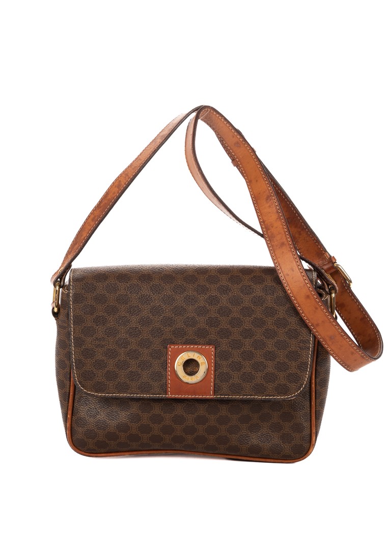 CELINE Pre-Loved Vintage Crossbody Bag