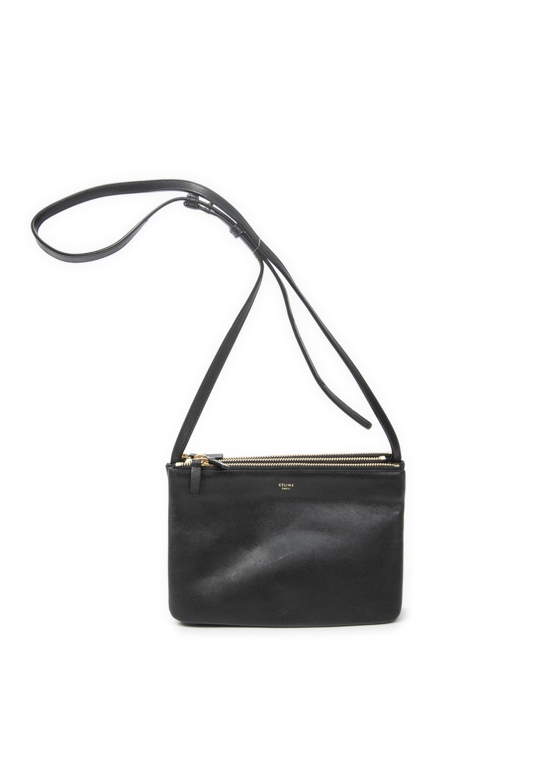 CELINE Pre-Loved Small Trio Crossbody