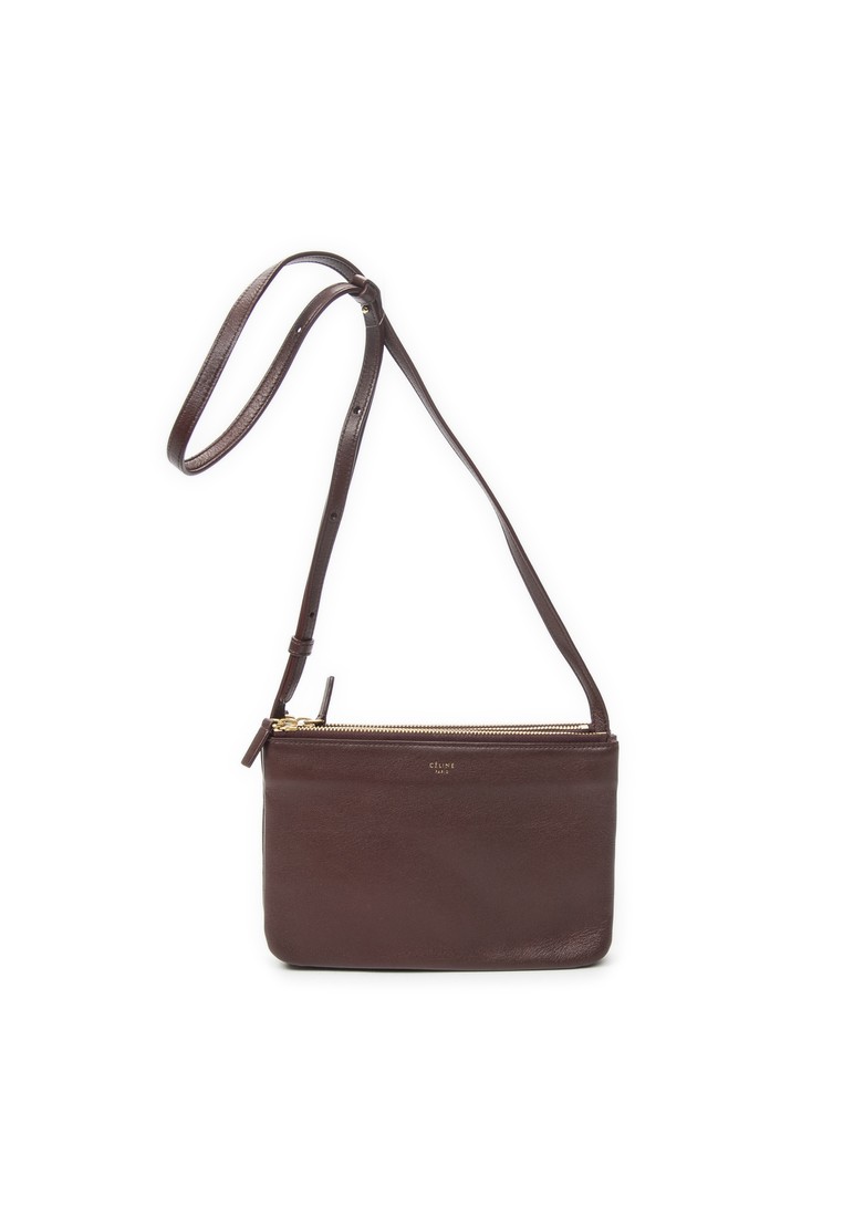 CELINE Pre-Loved Small Trio Crossbody