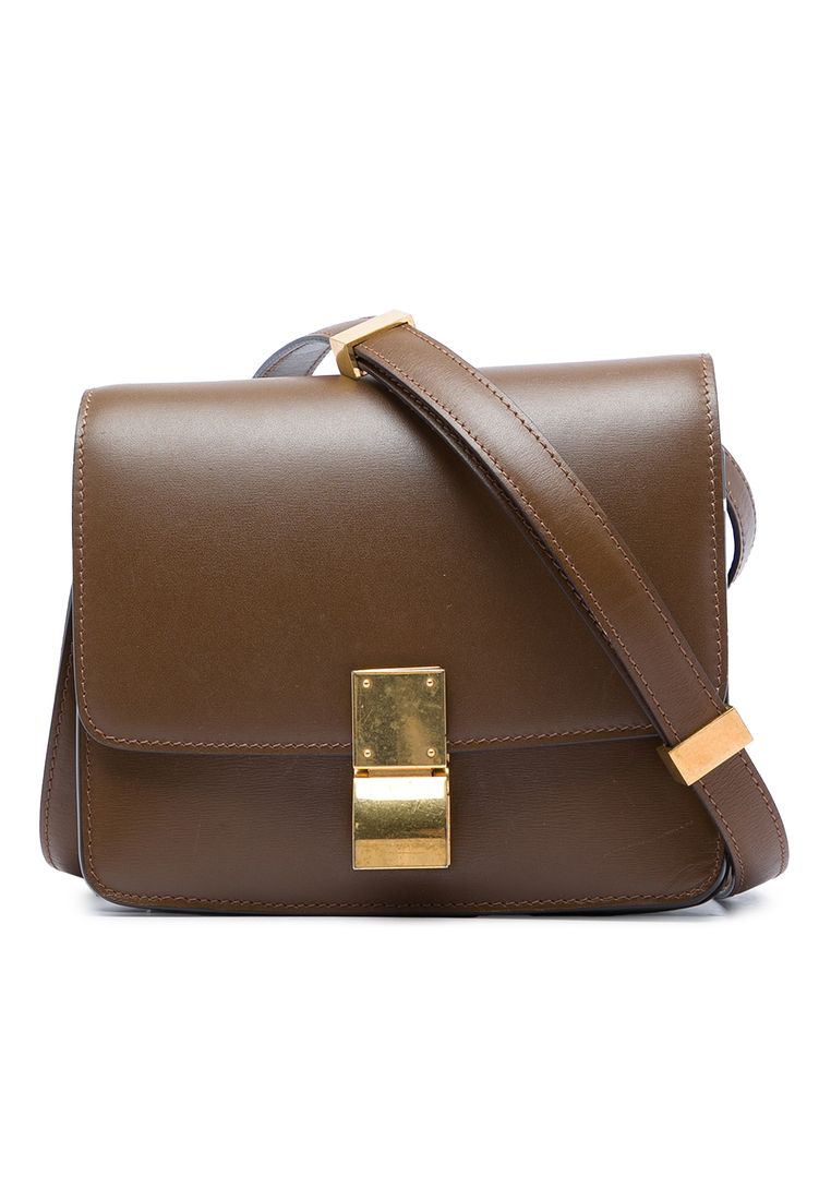 CELINE Pre-Loved Celine Teen Calfskin Classic Box