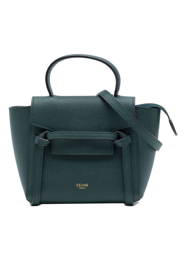 CELINE Pre-Loved Celine Pico Grained Calfskin Belt Bag