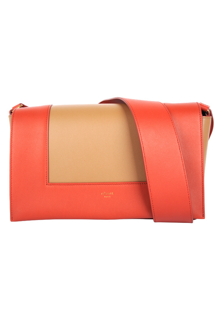 CELINE Frame Medium Crossbody Bag for Women in Pink