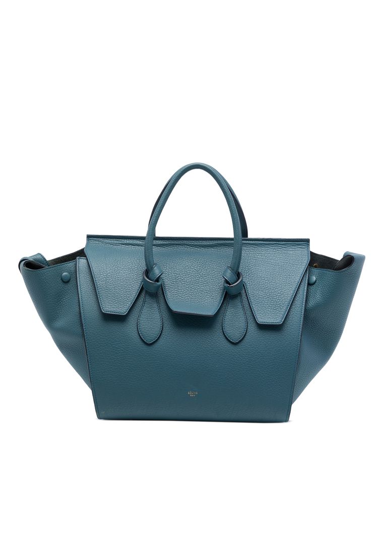 CELINE Pre-Loved Celine Small Grained Calfskin Tie Knot Tote
