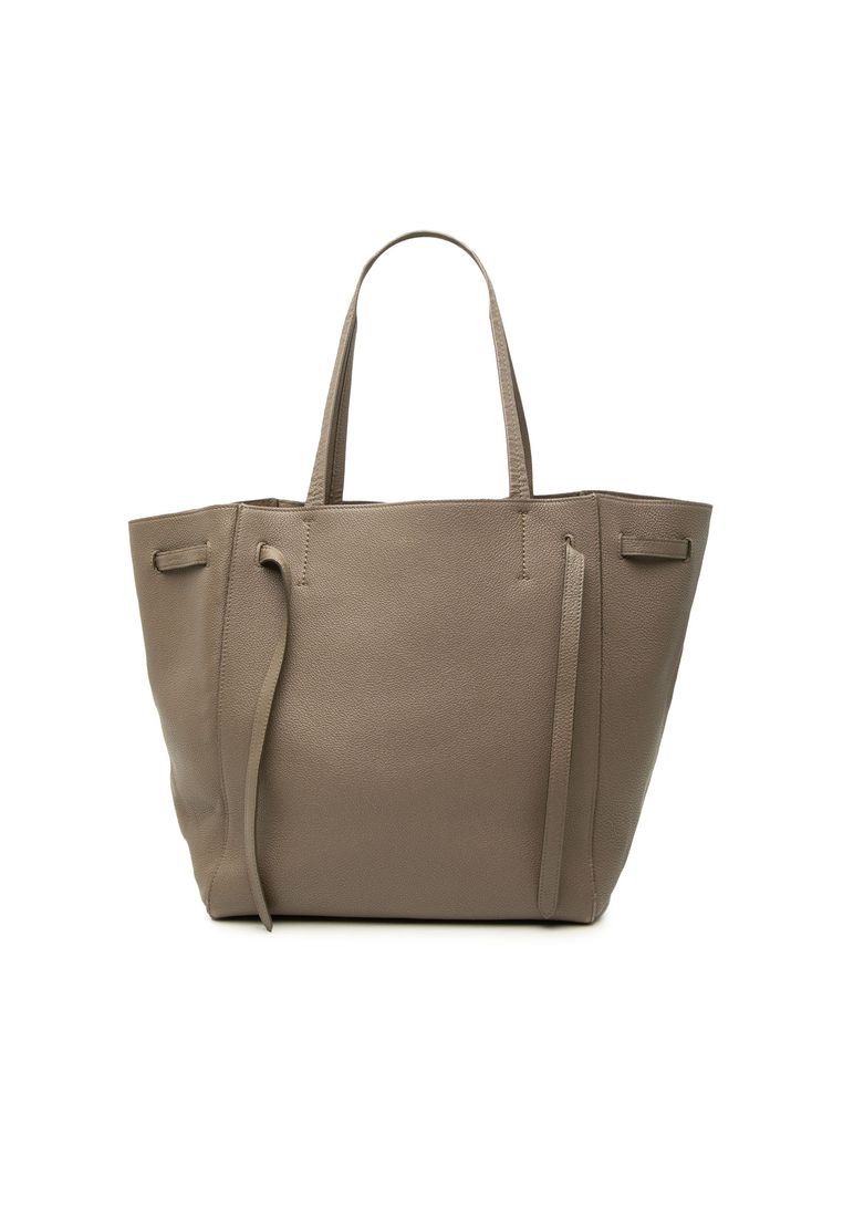 CELINE Pre-Loved Celine Small Grained Calfskin Phantom Cabas Tote