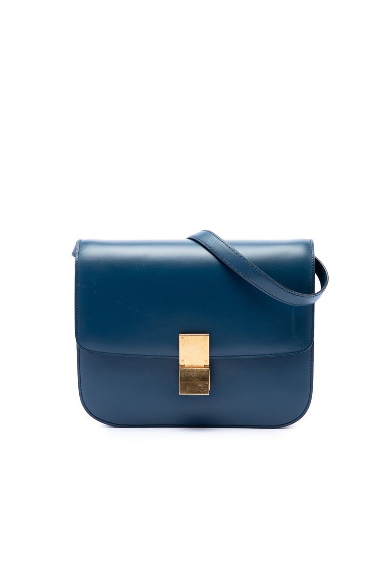 Celine Pre-Loved Celine Medium Calfskin Classic Box