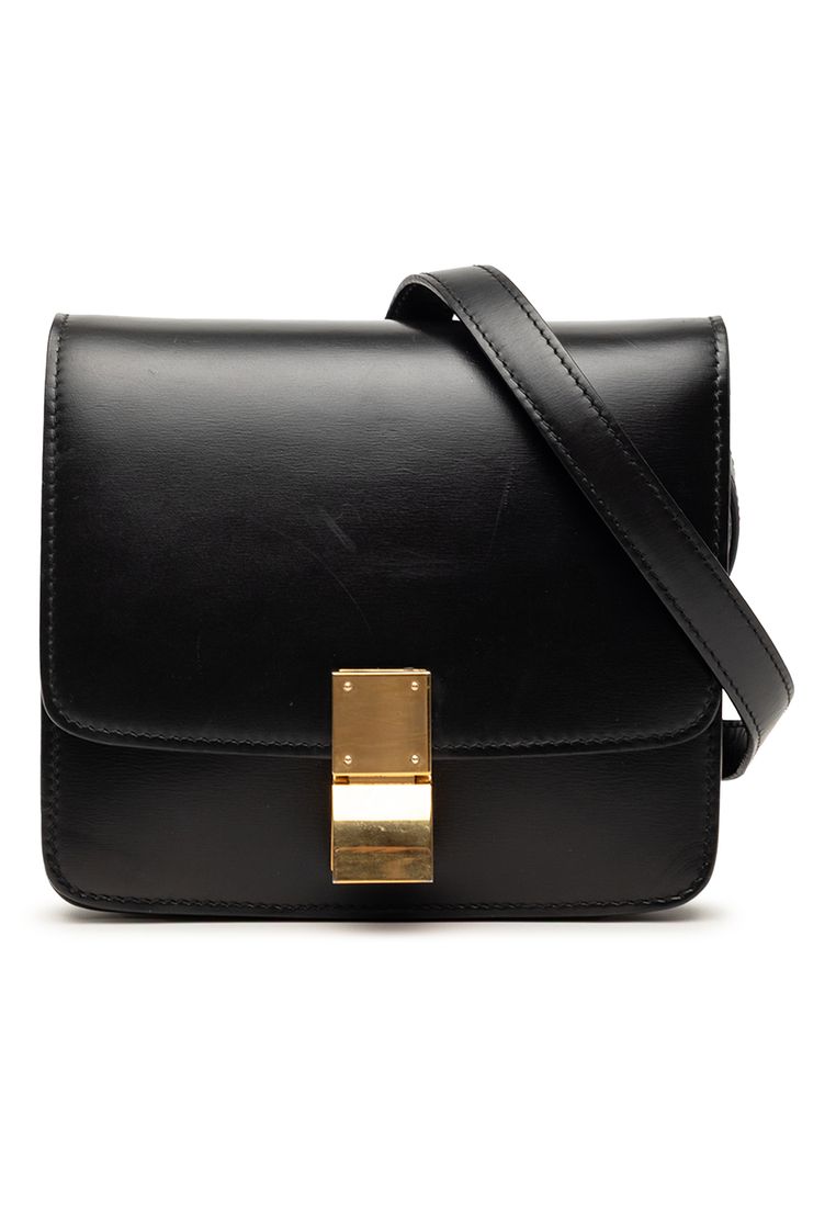 Celine Pre-Loved Celine Small Calfskin Classic Box