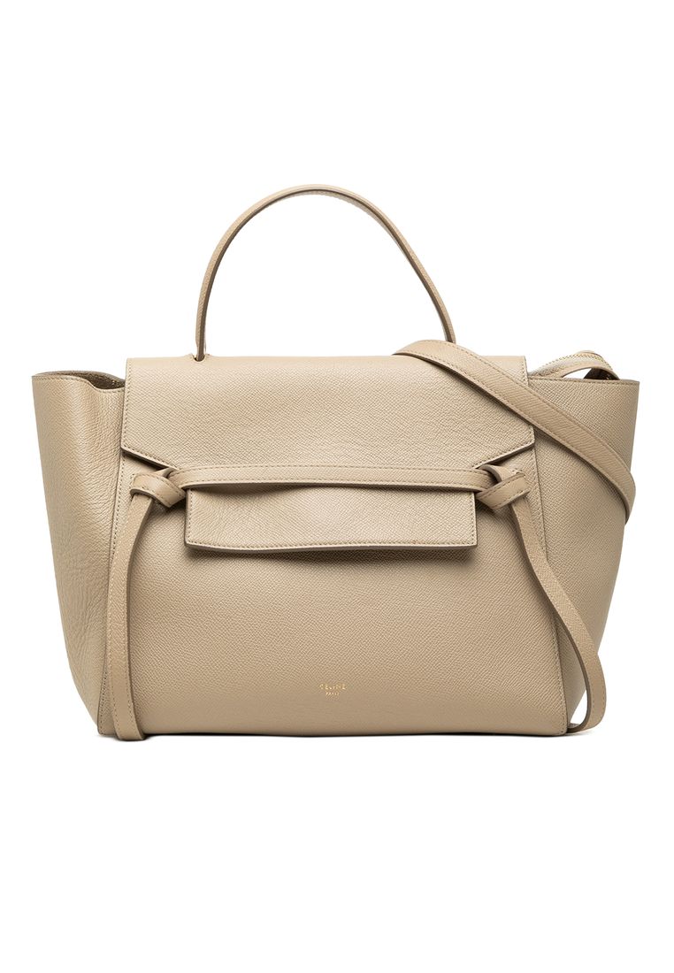 CELINE Pre-Loved Celine Mini Grained Calfskin Belt Bag