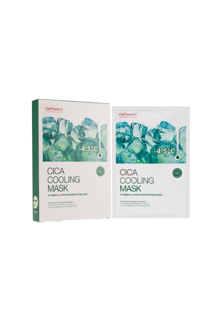 Cell Fusion C Cell Fusion C Cica Cooling Mask 5pcs