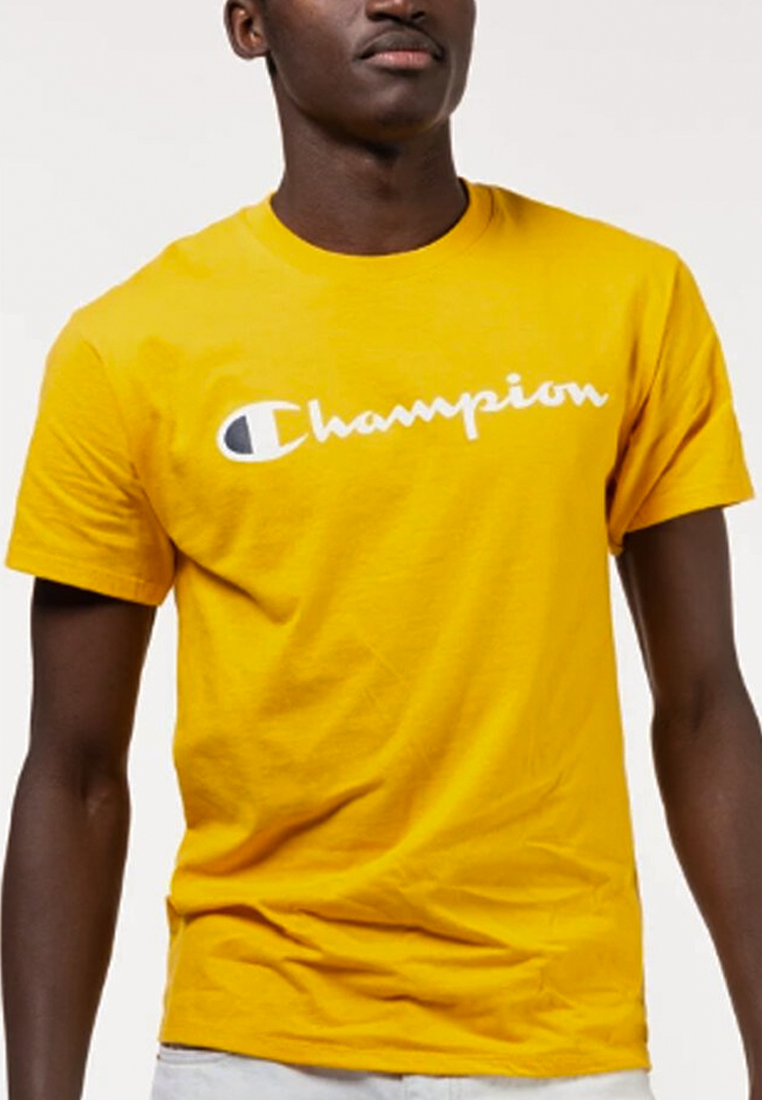 champion tee yellow