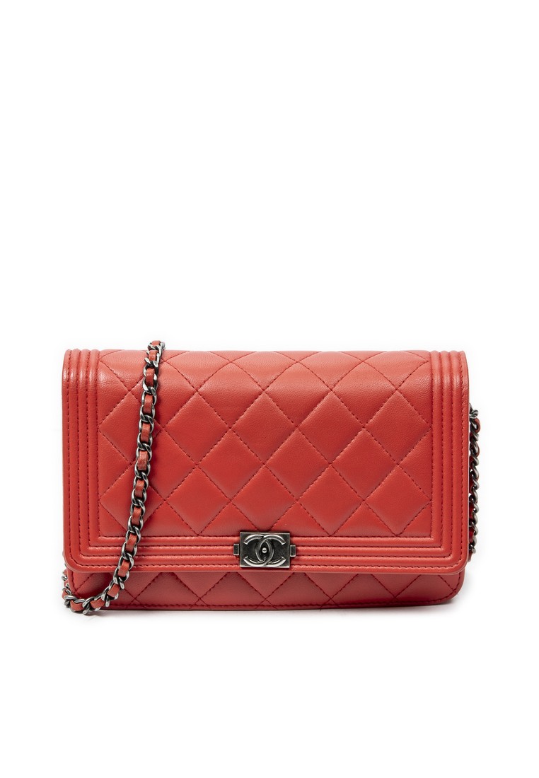 Chanel Pre-Loved Boy Wallet on Chain