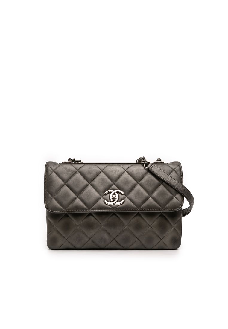 CHANEL Pre-Loved Chanel Medium Lambskin Trendy Cc Flap