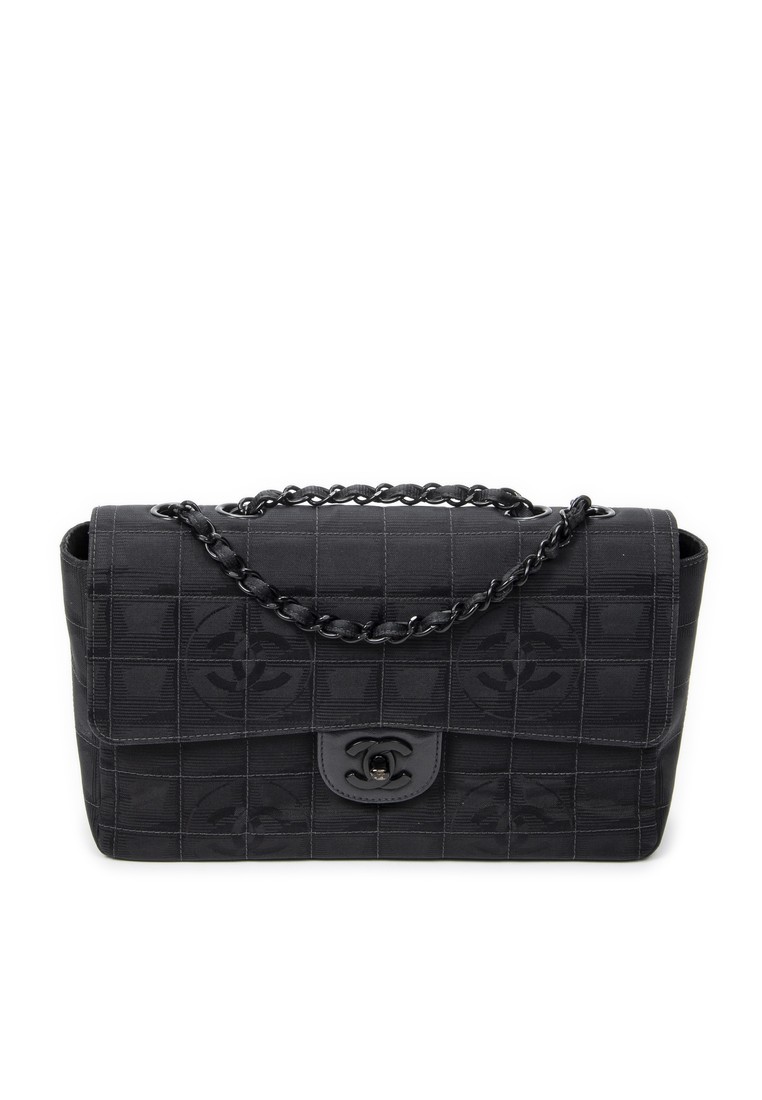 Chanel Pre-Loved New Travel Line East West Chain Flap