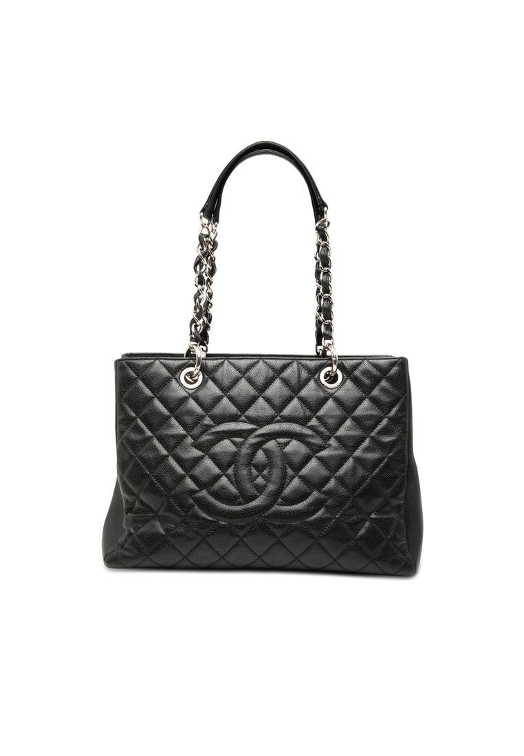 Chanel Pre-Loved Chanel Caviar Grand Shopping Tote