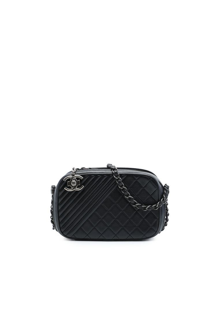 Chanel Pre-Loved Chanel Small Quilted Lambskin Coco Boy Camera Bag
