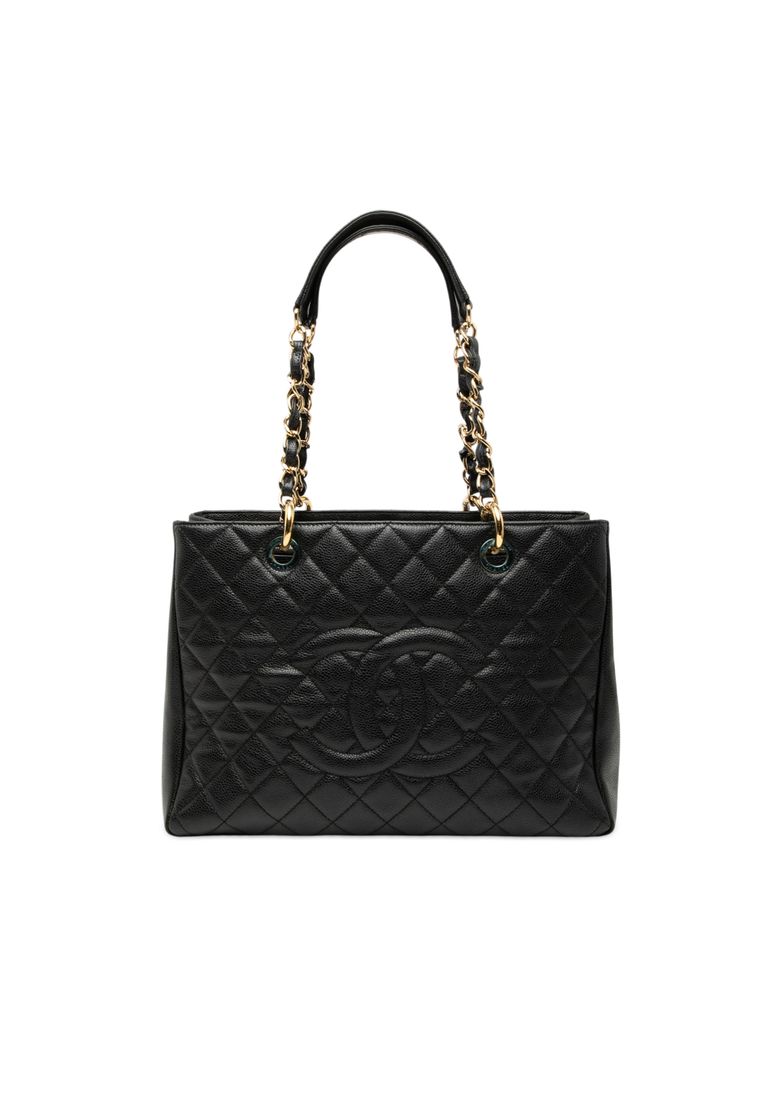 Chanel Pre-Loved Chanel Caviar Grand Shopping Tote