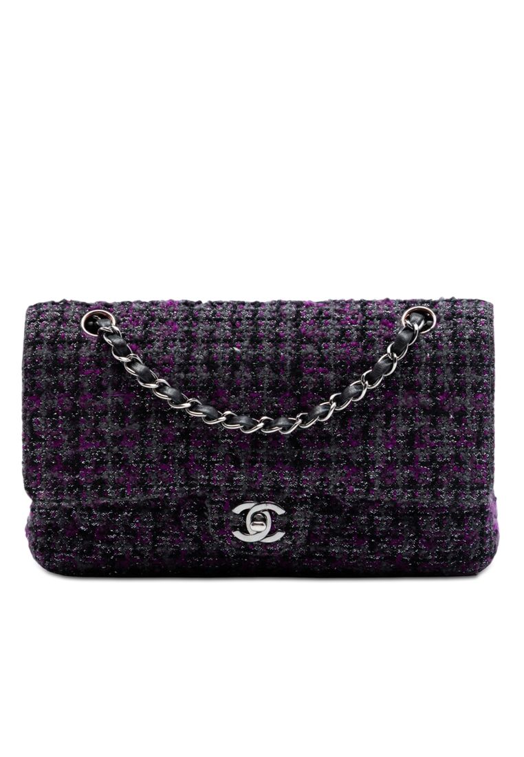 Chanel Pre-Loved Chanel Medium Classic Tweed Double Flap