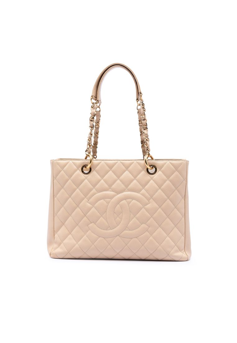 Chanel Pre-Loved Chanel Caviar Grand Shopping Tote