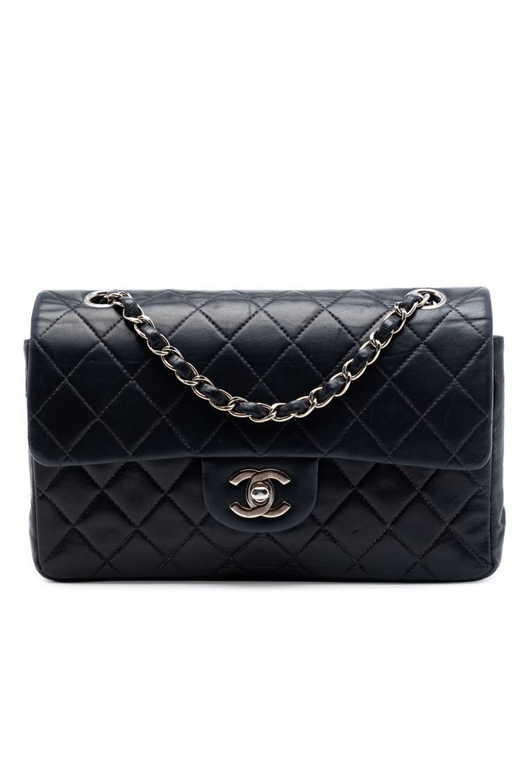 CHANEL Pre-Loved Chanel Small Classic Lambskin Double Flap