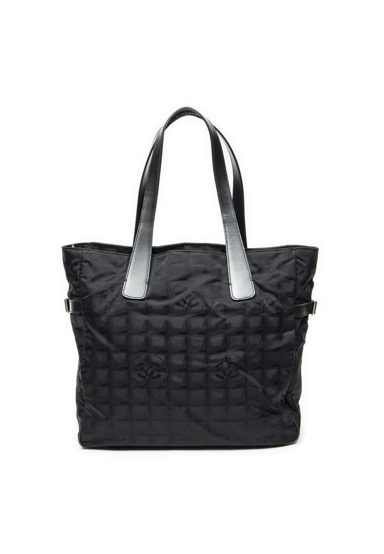CHANEL Pre-Loved New Travel Line Zip Shopping Tote