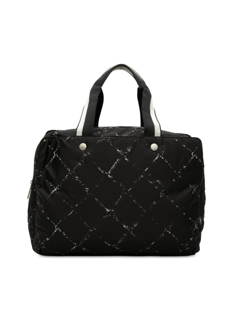 Chanel Pre-Loved Chanel Old Travel Line Nylon Handbag