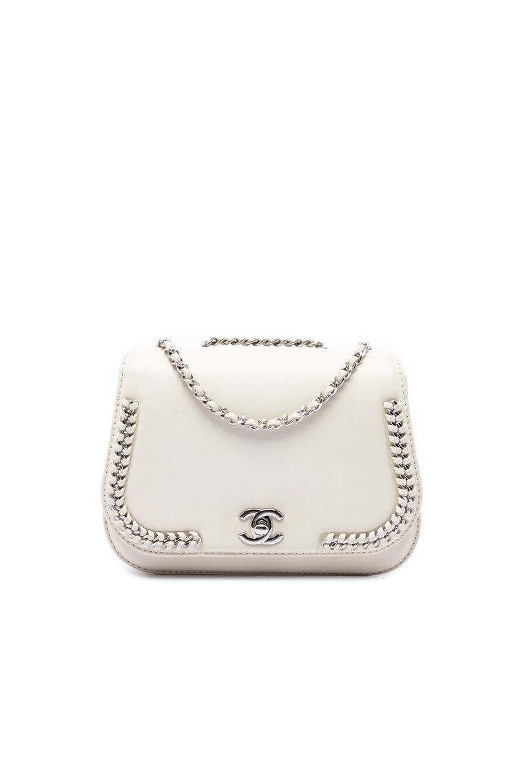 Chanel Pre-Loved Chanel Small Calfskin Braided Chic Flap