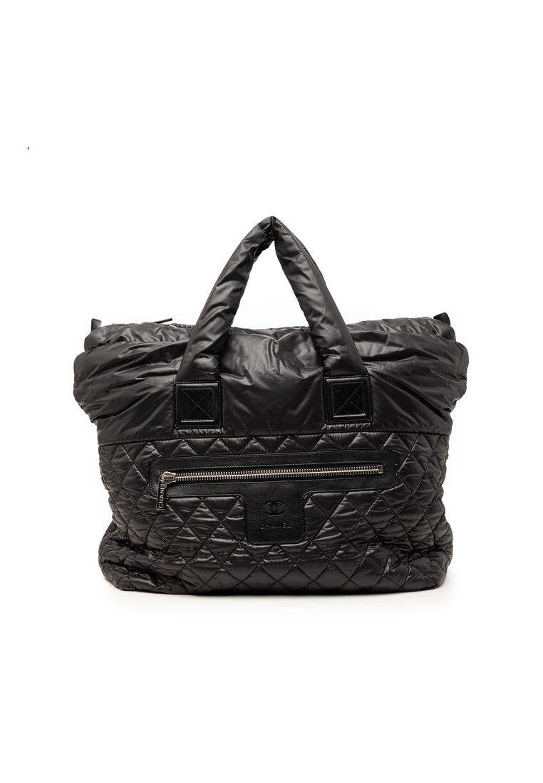 Chanel Pre-Loved Chanel Large Quilted Nylon Reversible Coco Cocoon Tote