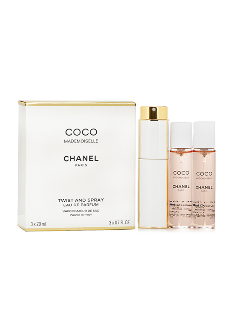 Chanel CHANEL - Coco Mademoiselle Twist & Spray Eau De Parfum 3x20ml/0.7oz.