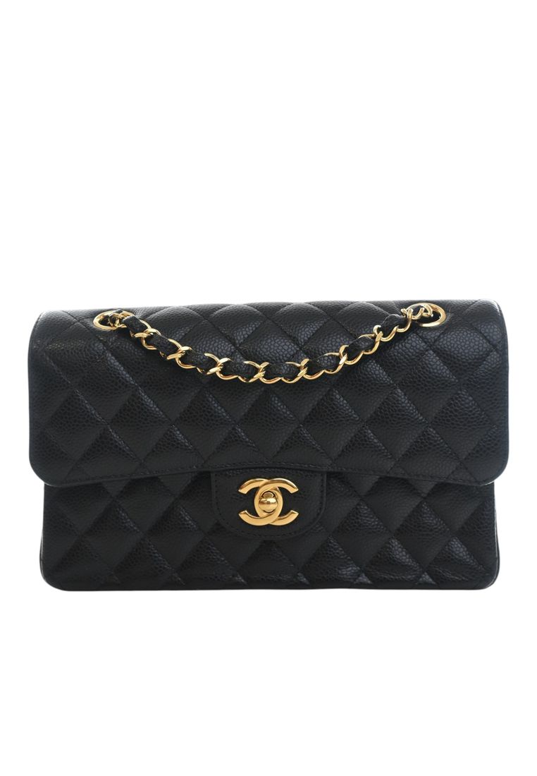 CHANEL Pre-Loved Chanel Small Classic Caviar Double Flap