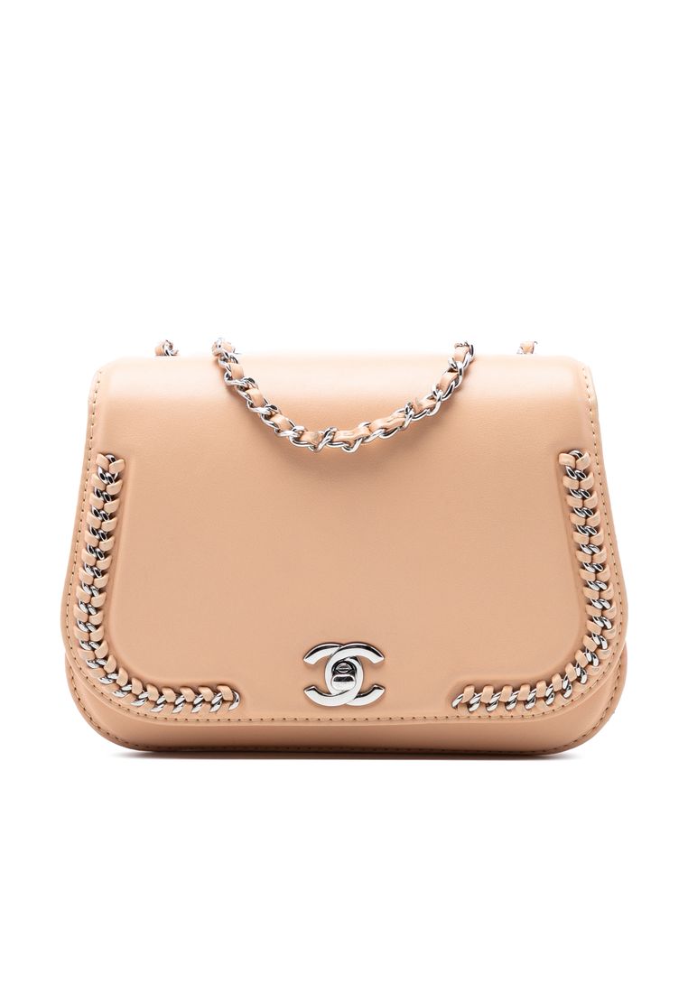 Chanel Pre-Loved Chanel Small Calfskin Braided Chic Flap